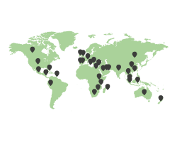 Users in over 50 countries worldwide